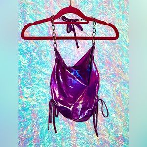 Iridescent Crop Tank small